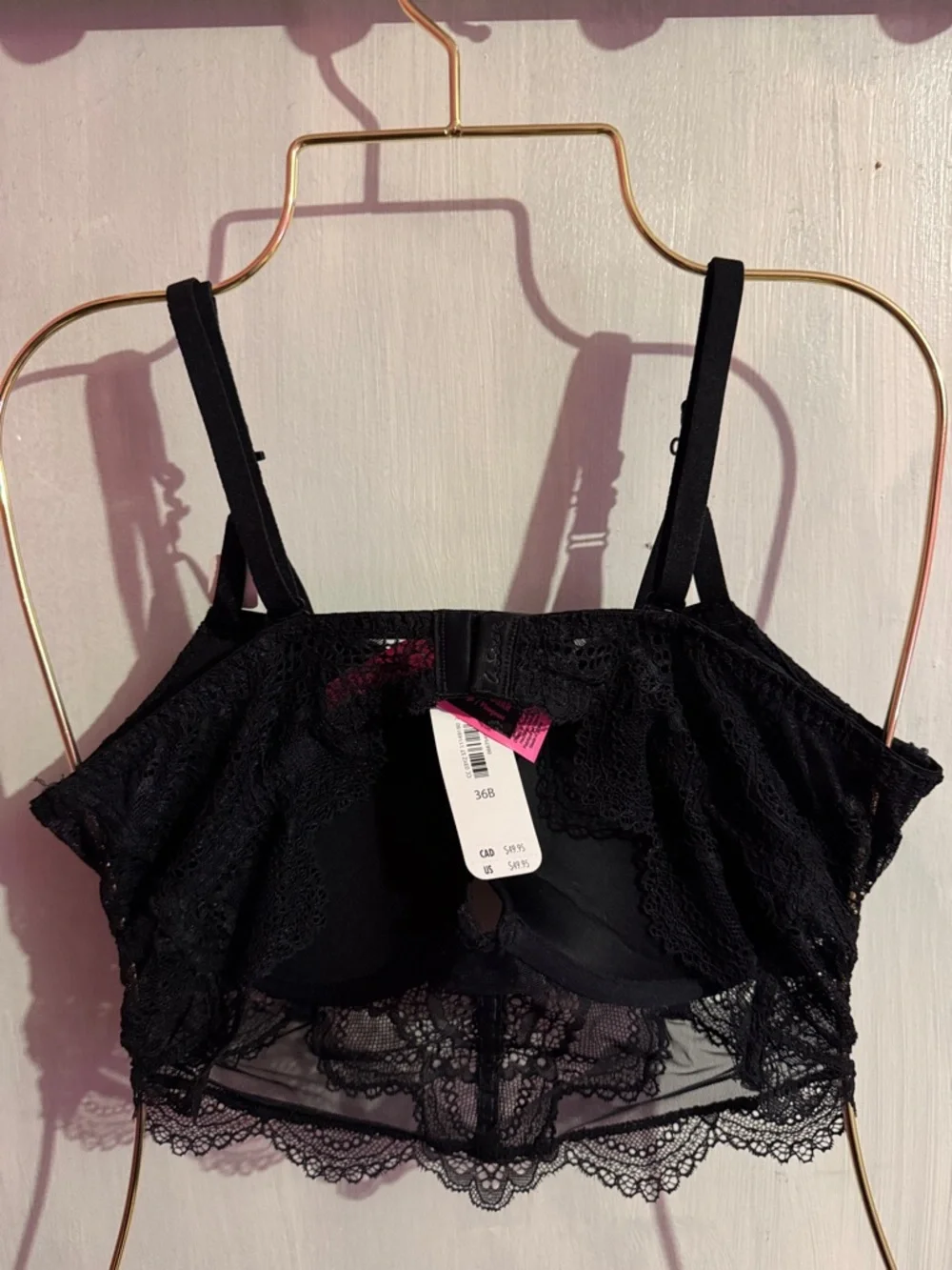 La SENZA Lace Longline Double Push Up Bra - Picture 3 of 3